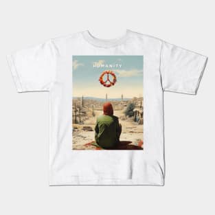 Peace Imperative: Navigating Divisiveness in a World Torn Apart Kids T-Shirt